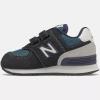 Zapatilla New Balance IV574BD1 negra y azul