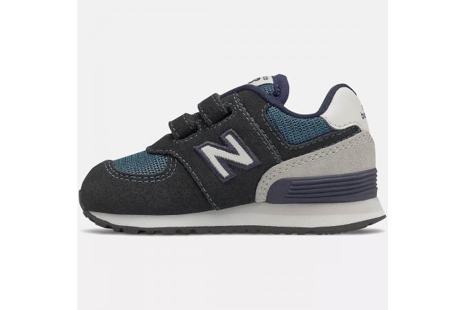 Zapatilla New Balance IV574BD1 negra y azul