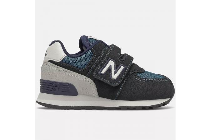 Zapatilla New Balance IV574BD1 negra y azul