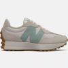 Zapatilla New Balance WS327HG1 Beige y Azul Turquesa