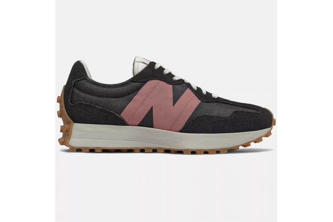 Zapatillas New Balance WS327HR1 Negra-Rosa