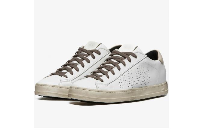 Zapatillas P448 F21 John -M Whi/Cream Blanca-Beige