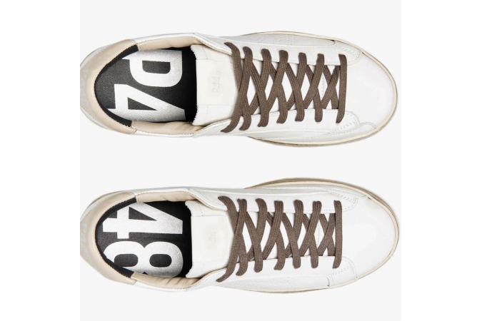 Zapatillas P448 F21 John -M Whi/Cream Blanca-Beige