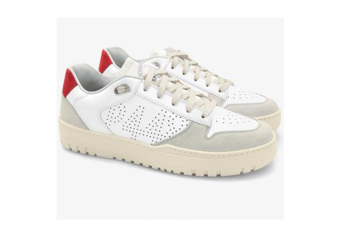 Zapatillas P448 F22BMason-M Whi/Rojo