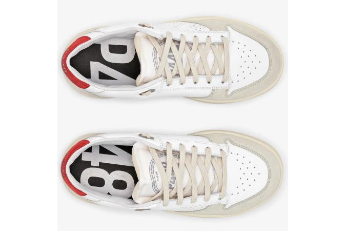 Zapatillas P448 F22BMason-M Whi/Rojo