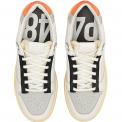 Zapatillas P448 F22Mason-M Lotus Beige/Negras/ Naranja