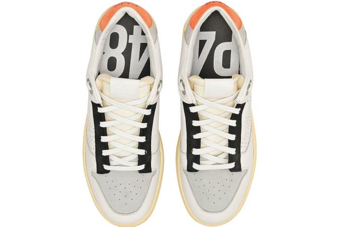 Zapatillas P448 F22Mason-M Lotus Beige/Negras/ Naranja