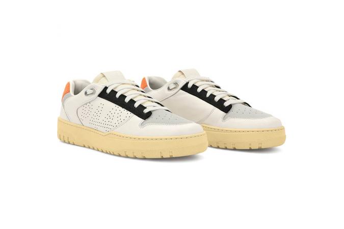 Zapatillas P448 F22Mason-M Lotus Beige/Negras/ Naranja