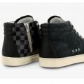 Zapatillas P448 F22Skate-M Blk/Chess Negras y Gris