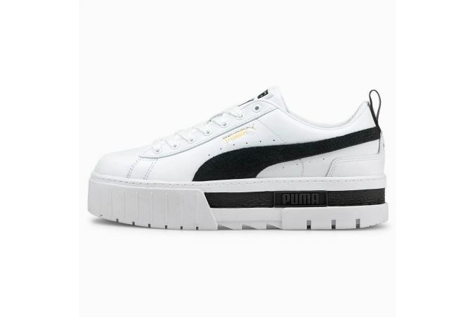 Zapatillas Puma Mayze Lth White/Black