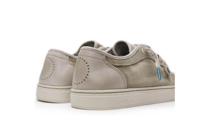 Zapatillas Satorisan Heisei Suede Elephant Chateau Gris Topo