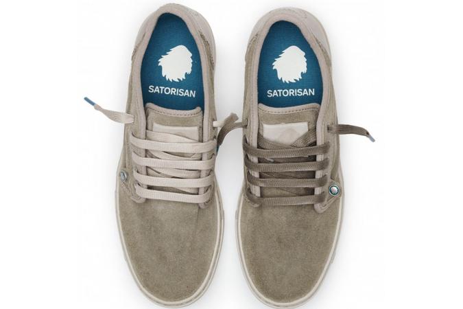 Zapatillas Satorisan Heisei Suede Elephant Chateau Gris Topo