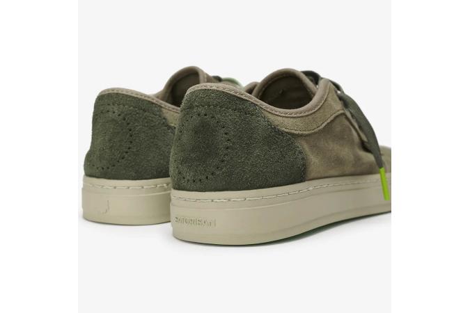 Zapatillas Satorisan Heisei Suede Peat Green