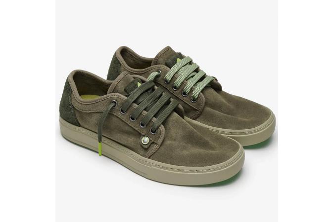 Zapatillas Satorisan Heisei Suede Peat Green