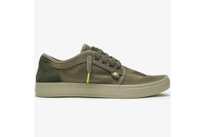 Zapatillas Satorisan Heisei Suede Peat Green