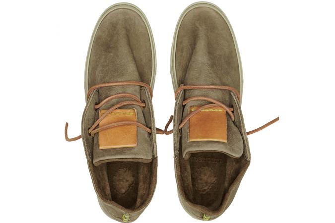 Zapatillas Satorisan Kaizen+Chukka Premium Loden Marrón