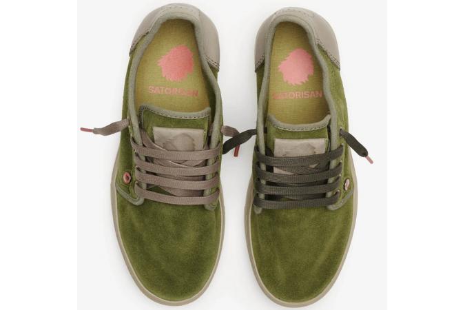 Zapatillas Satorisan Suede Veronese Green