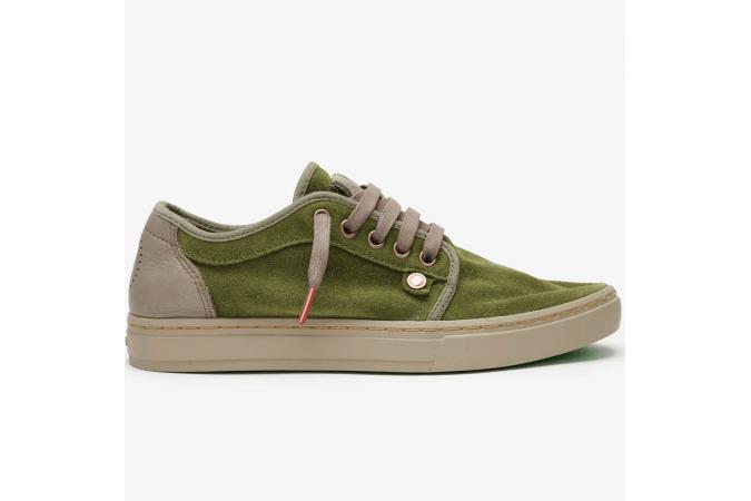 Zapatillas Satorisan Suede Veronese Green