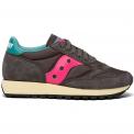 Zapatilla Saucony Jazz 81 Gris Obscura y Rosa