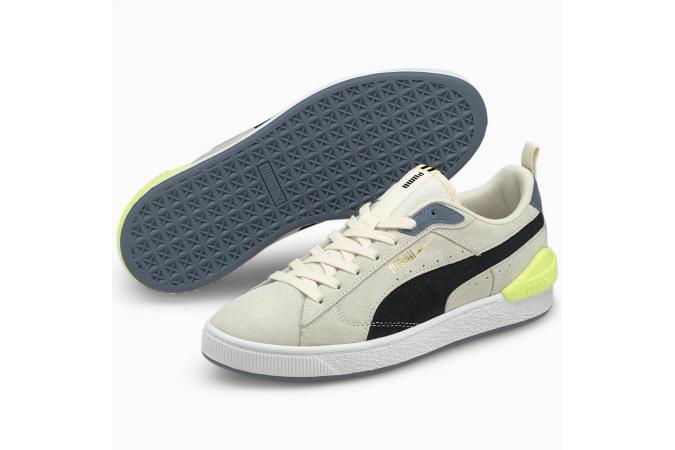 Zapatillas Suede Bloc Ivory Glow Puma Black