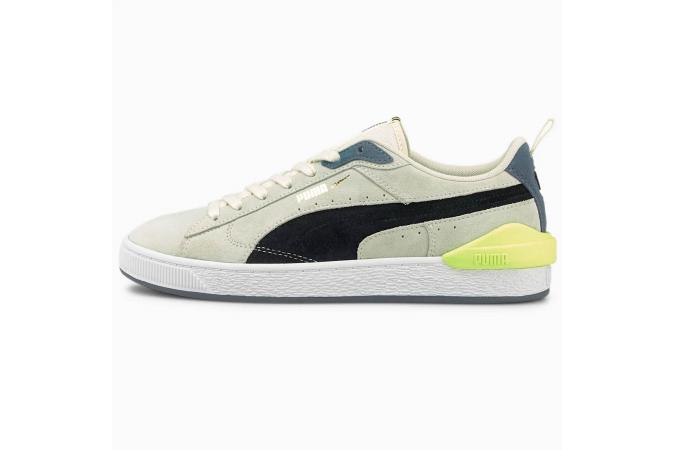 Zapatillas Suede Bloc Ivory Glow Puma Black