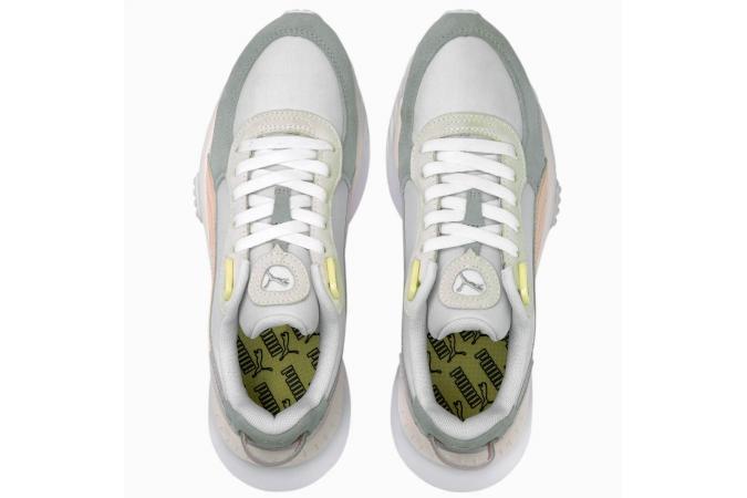 Zapatillas Wild Rider Rollin Blue Fog Puma White