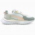 Zapatillas Wild Rider Rollin Blue Fog Puma White