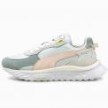 Zapatillas Wild Rider Rollin Blue Fog Puma White