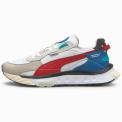 Zapatillas Wild Rider Layers Puma White Urban Red