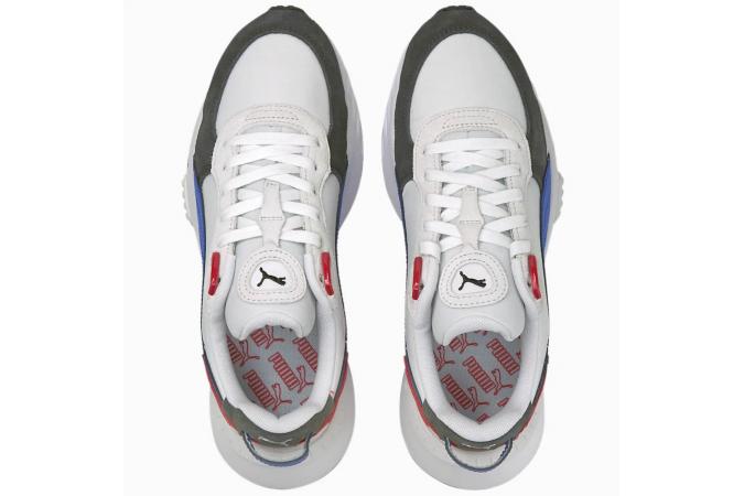 Zapatillas Wild Rider Rollin Ebony Puma White