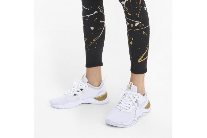 ZONE XT METAL WN'S PUMA WHITE-METALLIC GOLD